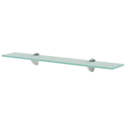 Helloshop26 - Scaffale pensile mobile di design in vetro 60 x 20 cm 8 mm trasparente