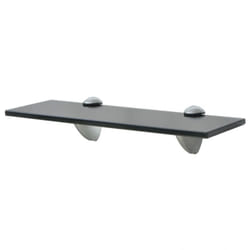 Mensola pensile di design in vetro 30x10 cm 8 mm