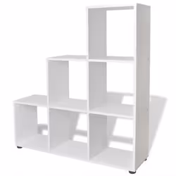 Questa libreria, con la sua struttura unica ispirata ad una scala funzionale, diventerà il punto focale di ogni stanza. Quest ...