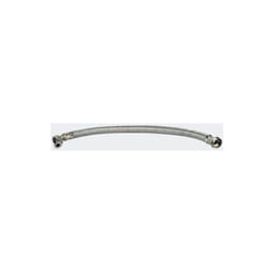 Helloshop26 - Tubo flessibile in acciaio da 1 m 25 mm 1' per installazione acqua sanitaria