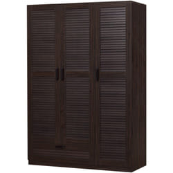Armadio camera da letto armadio moderno contenitore senza tempo 7 ripiani 1 cassetto mdf 176 x 120 x 52 cm effetto noce scuro