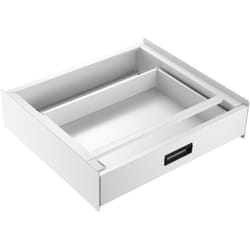 Kit sovrapposizione per lavasciuga standard 60 cm con cassetto bianco