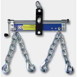 Helloshop26 - Bilanciere per gru da officina sollevamento con catene Cavi garage fai da te 750kg