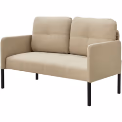 Divano a 2 posti Il nostro elegante divanetto a 2 posti unisce stile, comfort e compattezza. Gli schienali imbottiti offrono  ...
