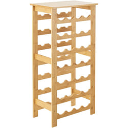 Helloshop26 - Portabottiglie 28 posti su 7 livelli 94 x 47 x 29 cm