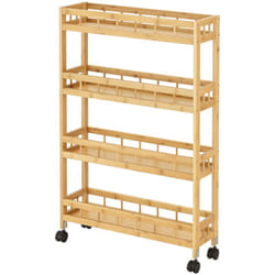 Helloshop26 - Carrello portaoggetti a 4 livelli 96 x 60 x 18 cm