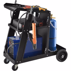 Carrello per saldatura Questo carrello per saldatura sarà l'accessorio perfetto per la tua officina. Dispone di 3 vassoi port ...