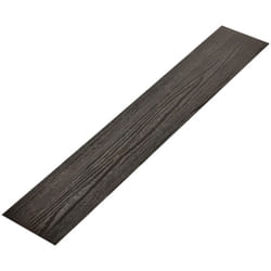 Strisce laminate in PVC vinilico 7 pezzi 0,975 m² legno scuro wengé legno wengè