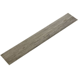 Helloshop26 - Rivestimento per pavimento adesivo vinilico in pvc 28 pezzi 3,92 m² accento rovere grigio grigio