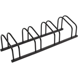 Helloshop26 - Supporto portabici per 4 biciclette in acciaio zincato nero