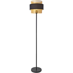 Helloshop26 - Lampada da terra lampada lampada 160 x 30 cm nero oro lux.pro