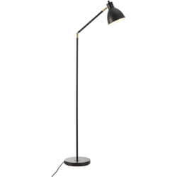 Lampada da terra lampada Stockport metallo 139 x 58 x 23 cm nero