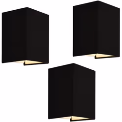 Set di 3 lampade da parete Il nostro set di 3 applique da interni è la decorazione perfetta per il tuo salotto, soggiorno o c ...