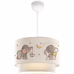 Sospensione Questa lampada a sospensione moderna e di design sarà l'ornamento della cameretta dei bambini e fornirà un'illumi ...
