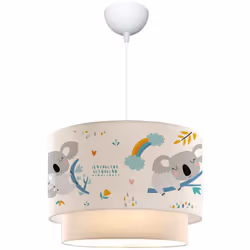 Sospensione Questa lampada a sospensione moderna e di design sarà l'ornamento della cameretta dei bambini e fornirà un'illumi ...
