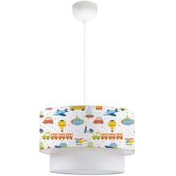 Helloshop26 - Lampadario lampada a sospensione in lurgan a sospensione per bambino E27 70 cm modello veicolo