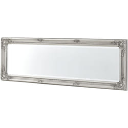 Helloshop26 - Specchio da parete 132 x 42 x 3,5 cm argento
