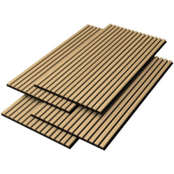 Helloshop26 - Pannelli acustici in mdf 120 x 60 effetto rovere scuro