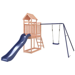 Area giochi da esterno 242 x 379 x 214 cm in legno massello di abete Douglas