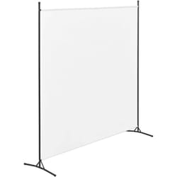 Helloshop26 - Schermo privacy 176 x 175 cm bianco