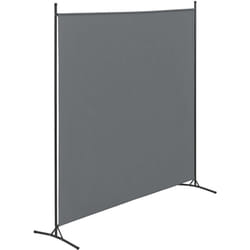 Paravento Tarazona 176 x 175 cm grigio scuro