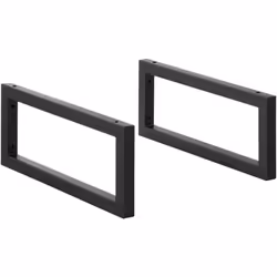 Set di 2 elementi di supporto a parete Queste console da parete di design in acciaio ti permettono di creare mobili originali ...