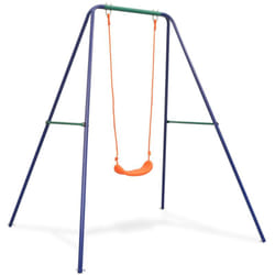 Altalena singola 160 x 147 x 180 cm arancione