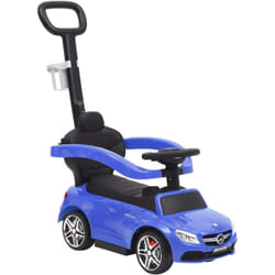 Auto a spinta Mercedes-Benz C63 blu