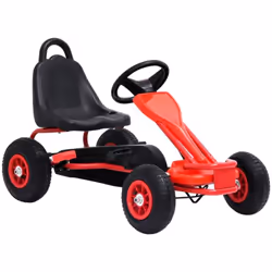I tuoi bambini si divertiranno molto a guidare questo go-kart grazie al suo design moderno e al funzionamento a misura di bam ...
