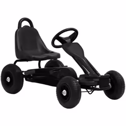 I tuoi bambini si divertiranno molto a guidare questo go-kart grazie al suo design moderno e al funzionamento a misura di bam ...