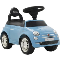 Auto cavalcabile Fiat 500 blu