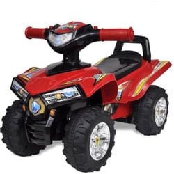 Quad rosso per bambini con suoni e luci