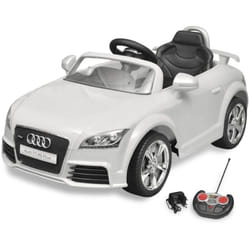 Auto con telecomando per bambini Audi TT RS bianca