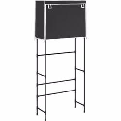 Questo scaffale a 2 livelli sopra la lavatrice è sicuramente una soluzione perfetta per creare spazi aggiuntivi in un bagno a ...