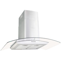 Cappa parete 90 cm inox 756 m³/h led