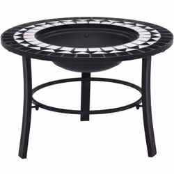 Questo braciere sarà un elemento decorativo e aggiungerà atmosfera all'arredamento del tuo giardino o patio, riscaldandoti qu ...