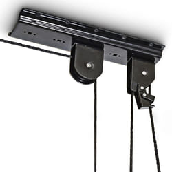 Supporto per biciclette Soffitto portabiciclette Garage Ascensore per mountain bike Deposito biciclette nero