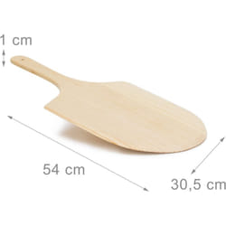 Pala per pizza con manico in legno 54 cm