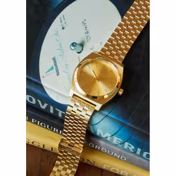 Nixon Montre Time Teller Orologio da polso Unisex Quarzo Oro - Vista aggiuntiva 7