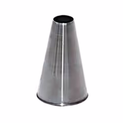 de Buyer 211115N, Beccuccio decorativo per pasticceria, Sac à poche, Acciaio inox, Acciaio inox, 1,5 cm, 54 mm
