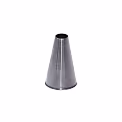 de Buyer 211118N, Beccuccio decorativo per pasticceria, Sac à poche, Acciaio inox, Metallo, 1,8 cm, 50 mm