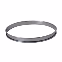 de Buyer 3093.22, Stampo per crostata, Rotondo, Acciaio inox, Acciaio inox, 22 cm, 1 pz