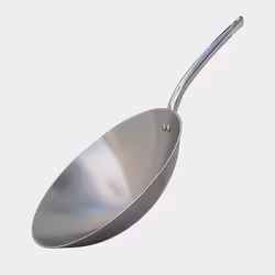de Buyer 3122.36, Ovale, Wok/padella per cottura al salto, Acciaio inox, Nessun rivestimento, Acciaio inox, 1,5 mm