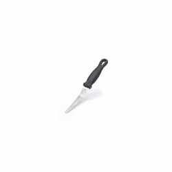 de Buyer 4231.08, Paletta da cucina, Acciaio inox, Acciaio inox, Poliammide, Nero, 20 mm