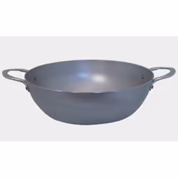de Buyer 5654.24, Rotondo, Pentola per sauté, Acciaio inox, Ceramica, Gas, Alogena, Induzione, Piastra sigillata, 24 cm, 70 m ...