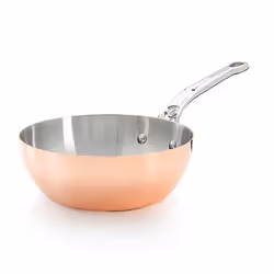 de Buyer Prima Matera, Rotondo, Pentola per sauté, Rame, Acciaio inox, Rame, Acciaio inox, 3,12 L