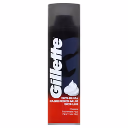 Gillette Shaving Foam Classic, Balsamo da barba, 200 ml, Aqua; Glycerin; Palmitic Acid; Triethanolamine; Isopentane; Glyceryl ...