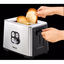 Tefal Equinox TT420D 7 2 fetta/e Nero, Acciaio inox - Vista aggiuntiva 4