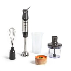 Krups Perfect Mix HZ6568 0,8 L Frullatore ad immersione 1000 W Nero, Acciaio inox