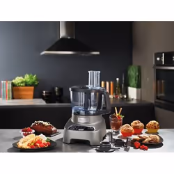Moulinex FP827E10 robot da cucina 1000 W 3 L Grigio - Vista aggiuntiva 4